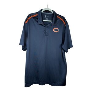 NFL Onfield Apparel Nike Dri-Fit Chicago Bears Polo Shirt Size XXL